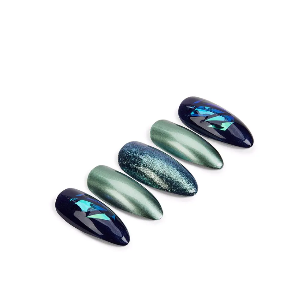 ardell_nail_addict_green__1.webp Ardell Nail Addict Green Glitter Chrome New