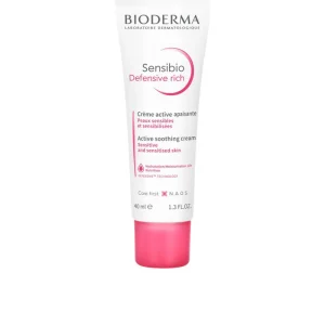 Bioderma Sensibio Defensive Rica Hidratante/Calmante Piel Seca/Muy Se Fashion