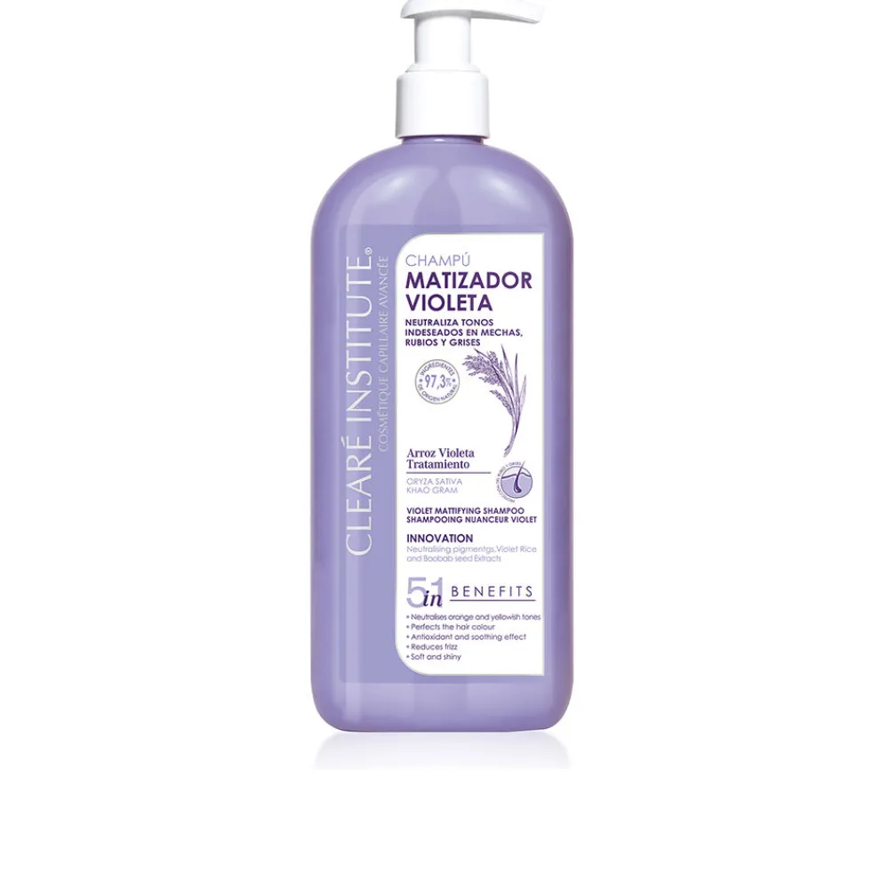 cleare_institute_matizado_0-1.webp Clearé Institute Cleare Institute Matizador Violeta Champú 400 Ml Hot