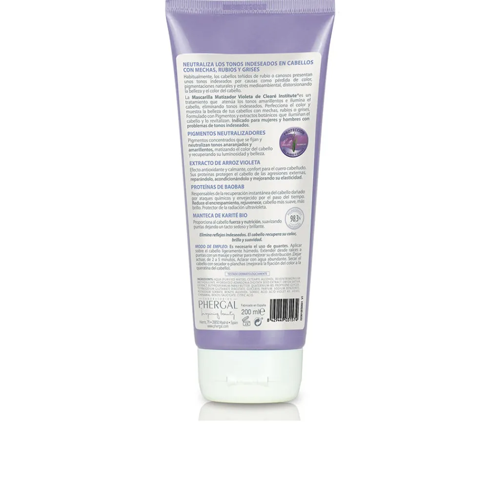 cleare_institute_matizado_1.webp Clearé Institute Cleare Institute Matizador Violeta Mascarilla Outlet
