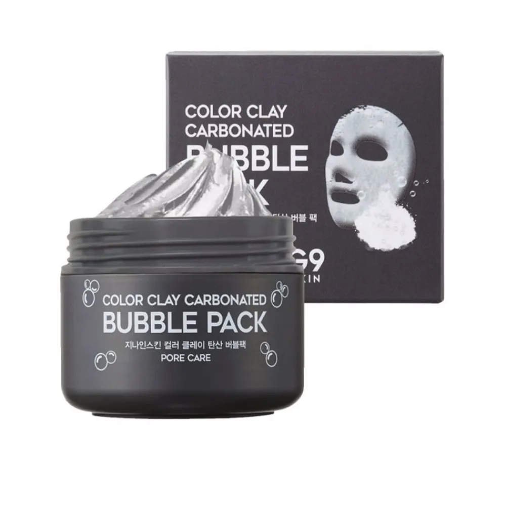g_skin_bubble_pack_color__0.webp G9 Skin Bubble Pack Color Clay Carbonated Mask Clearance