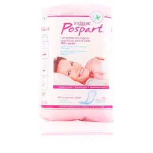 Indasec Pospart Compresas Tocologicas 100% Algodon Primeros Dias Best