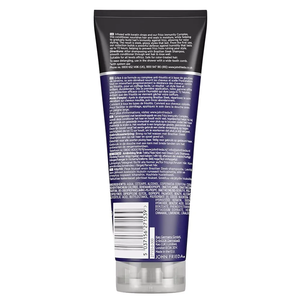 john_frieda_frizzease_bra_1.webp John Frieda Frizz-Ease Brazilian Sleek Acondicionador Clearance