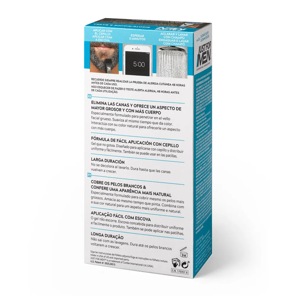 just_for_men_colorante_en_4.webp Just For Men Colorante En Gel Bigote, Barba Y Patillas Flash Sale