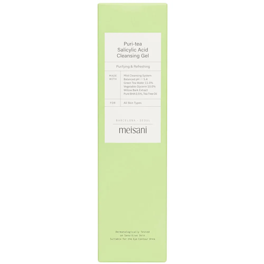 meisani_puritea_salicylic_1.webp Meisani Puri-Tea Salicylic Acid Cleansing Gel Outlet