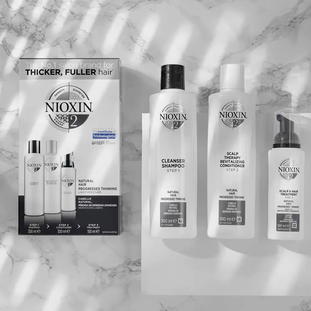 nioxin_sistema___acondici_2.webp Nioxin Sistema 2 - Acondicionador - Cabello Fino, Natural Y Muy Debilitado - Paso 2 Flash Sale