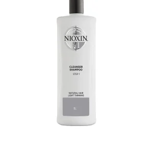 Nioxin Sistema 1 - Champú - Cabello Natural Con Perdida Ligera De Densidad - Paso 1 Sale