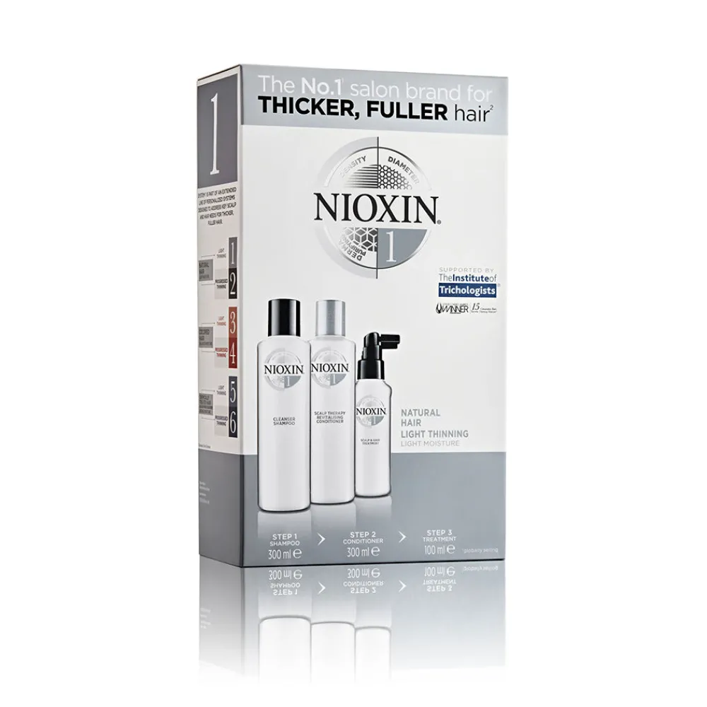nioxin_sistema___champ__c_2.webp Nioxin Sistema 1 - Champú - Cabello Natural Con Perdida Ligera De Densidad - Paso 1 Sale