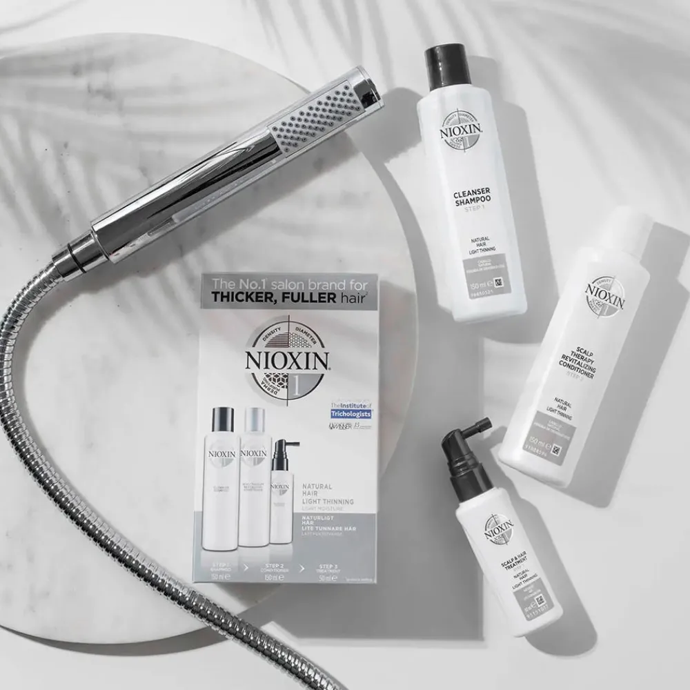 nioxin_sistema___champ__c_3.webp Nioxin Sistema 1 - Champú - Cabello Natural Con Perdida Ligera De Densidad - Paso 1 Sale