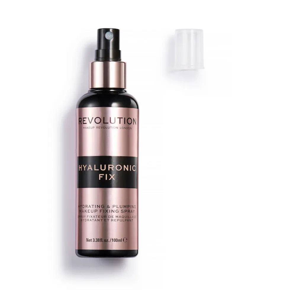 revolution_make_up_hyalur_1.webp Revolution Make Up Hyaluronic Fix Hydrating & Plumping Makeup Fixing Spray Outlet