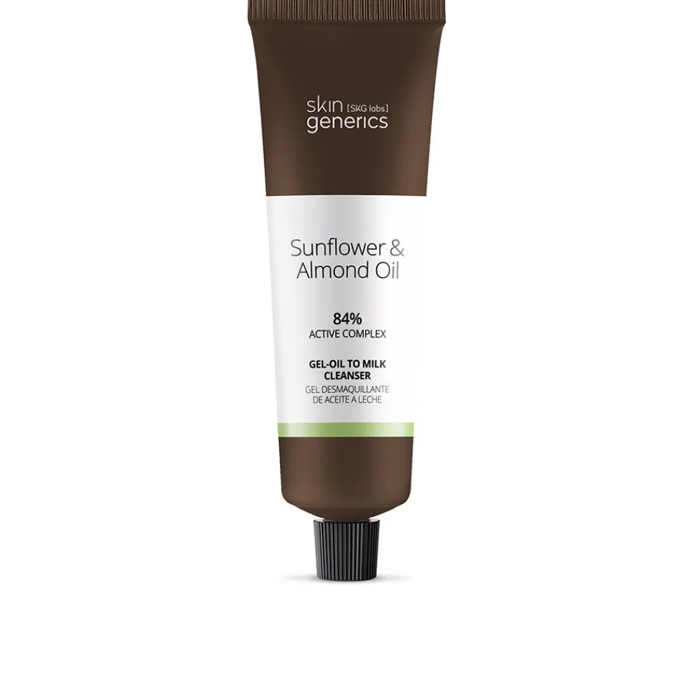 skin_generics_sunflower___0.webp Skin Generics Sunflower & Almond Oil Gel-Oil To Milk Cleanser Discount