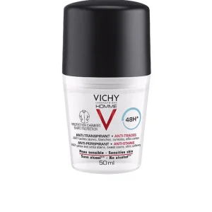 Vichy Laboratoires Homme Anti-Transpirant Anti-Traces 48H Deo Roll-On Hot