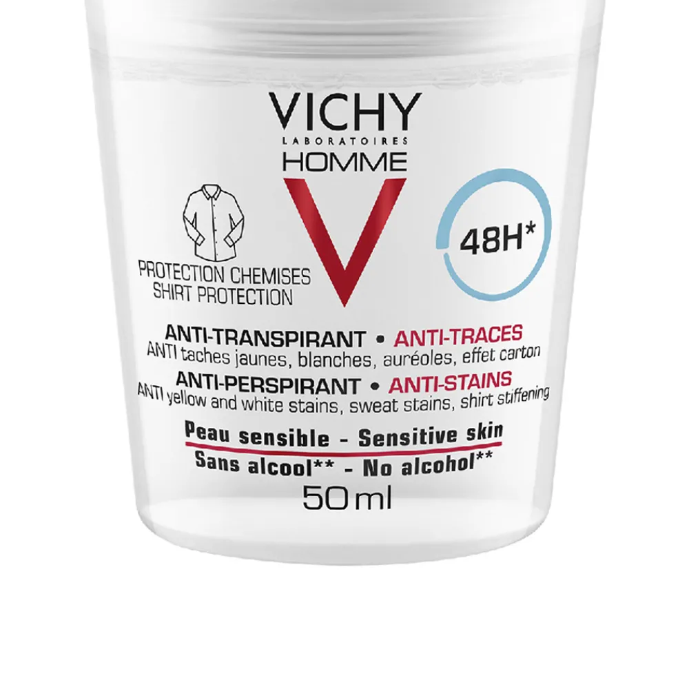 vichy_laboratoires_homme__1.webp Vichy Laboratoires Homme Anti-Transpirant Anti-Traces 48H Deo Roll-On Hot